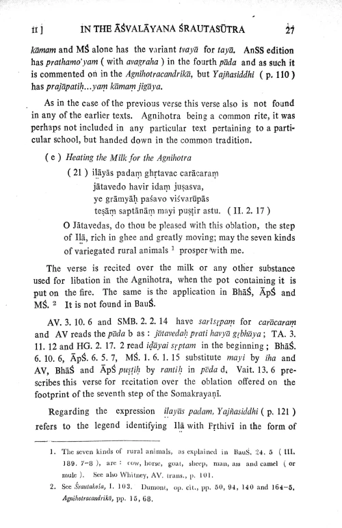 Non-Rigvedic Citations in the Asvalayana Srautasutra